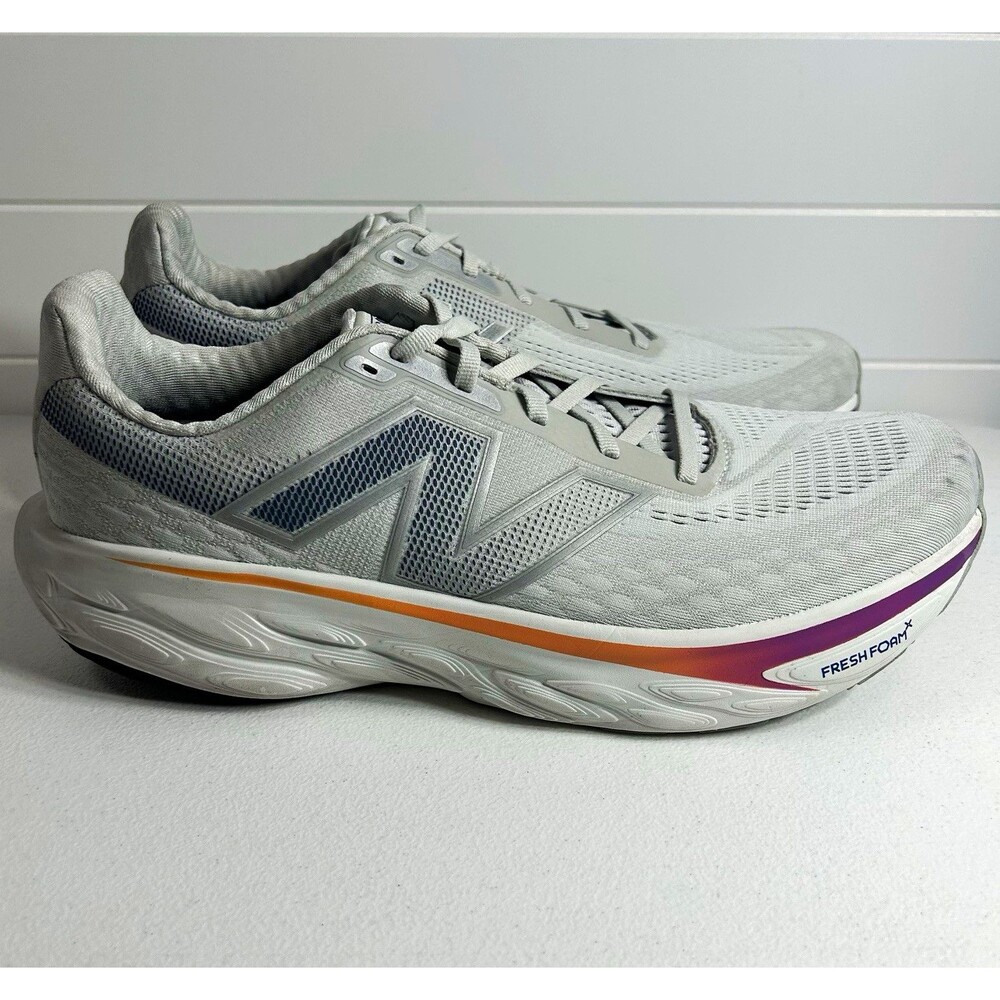 New Balance Fresh Foam X 1080v14 Men’s Size 13 Gray Lace-Up LowTop Mesh W1080G14